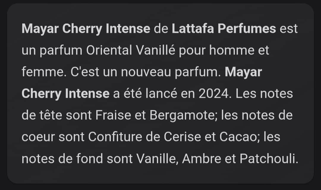 Mayar Cherry Intense - Déodorant 200 ml - Lattafa - vue 2