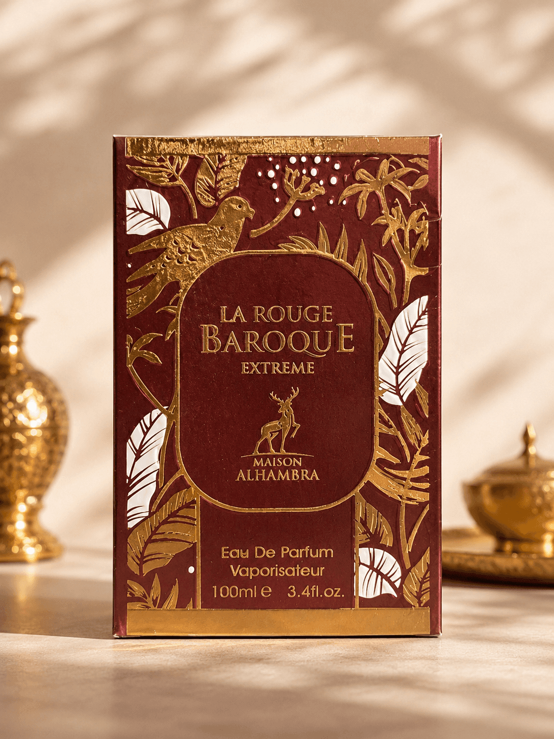 LE ROUGE BAROQUE EXTREME - Eau de parfum mixte 100 ml - Maison Alhambra - vue 1