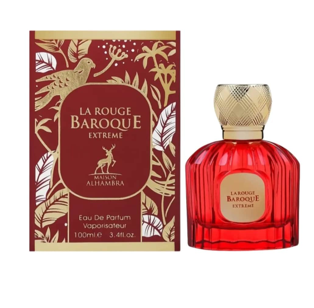 LE ROUGE BAROQUE EXTREME - Eau de parfum mixte 100 ml - Maison Alhambra - vue 2