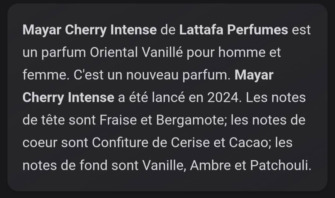Mayar Cherry Intense - Déodorant 200 ml - Lattafa - vue 2