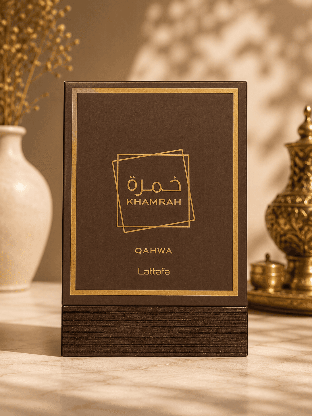 Khamrah Qawa - Eau de parfum pour homme 100 ml - Lattafa - vue 1
