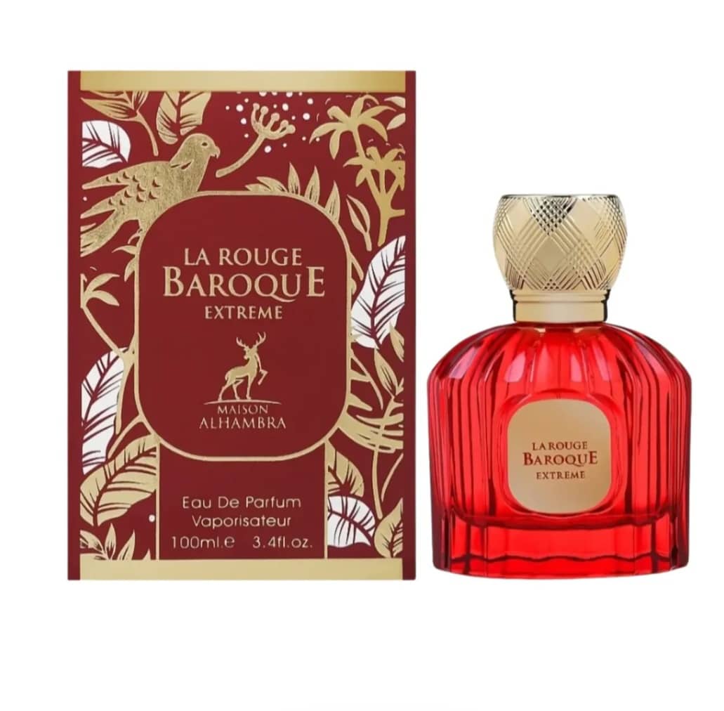 LE ROUGE BAROQUE EXTREME - Eau de parfum mixte 100 ml - Maison Alhambra - vue 2