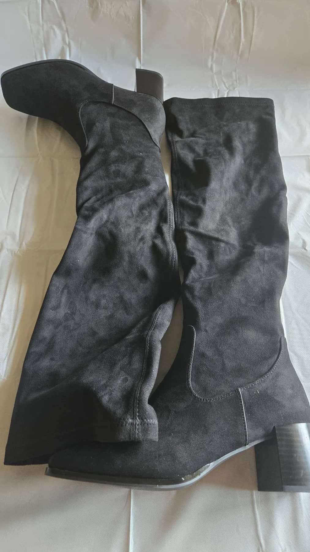 My Botega Cuissarde à talon de couleur noir avec fermeture - Cuissarde - vue 1