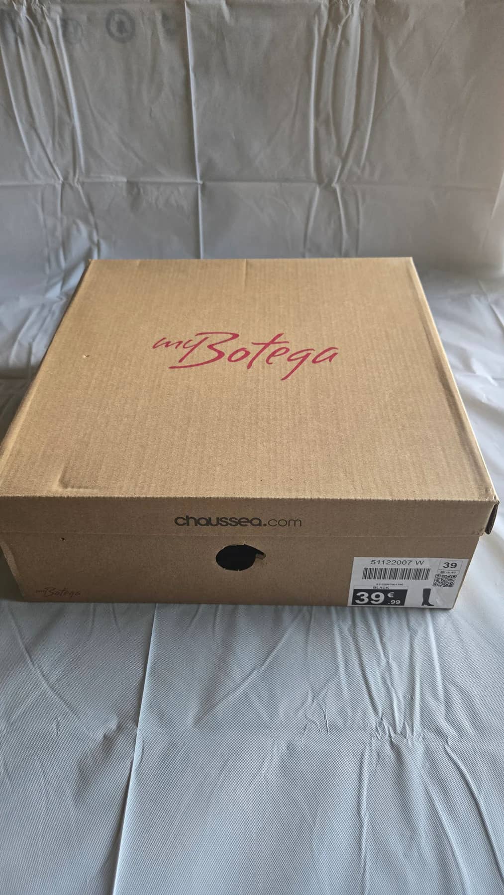 My Botega Cuissarde à talon de couleur noir avec fermeture - Cuissarde - vue 3