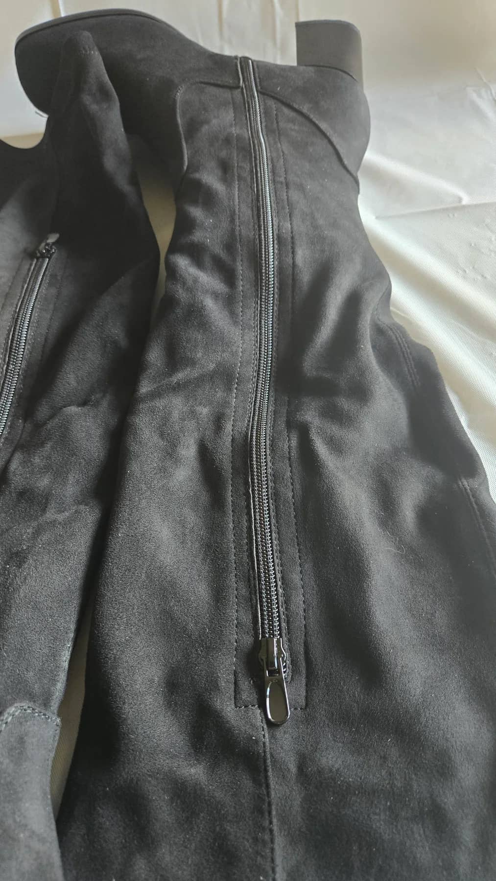 My Botega Cuissarde à talon de couleur noir avec fermeture - Cuissarde - vue 5