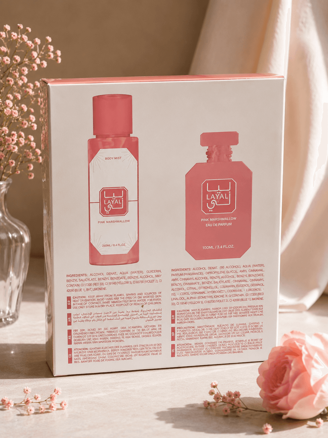 Pink marshmallow - Coffret pour femme - Layali - vue 2