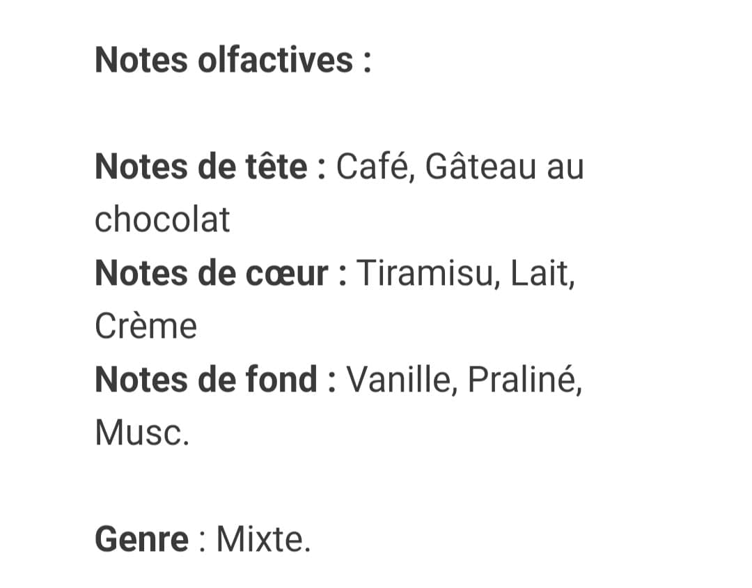 Eau de parfum tiramisu ganache de loui martin, 100 ml, mixte – vue 3