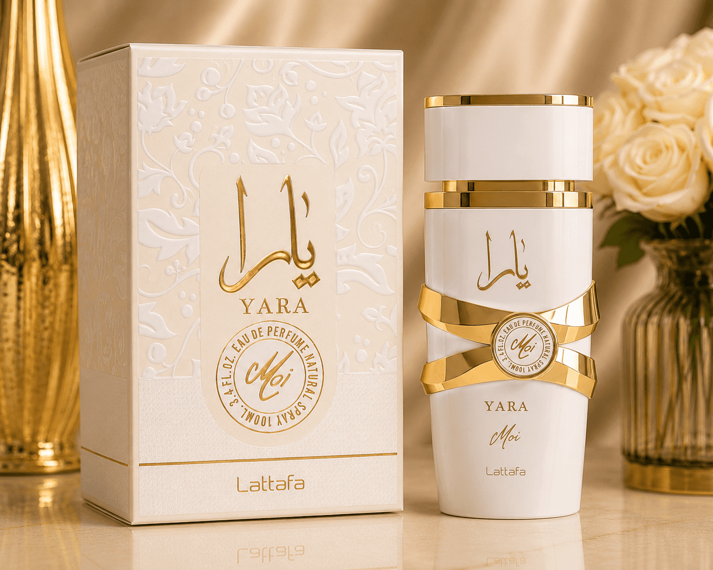 Yara Moi blanc - Eau de parfum pour femme 100 ml - Lattafa - vue 2
