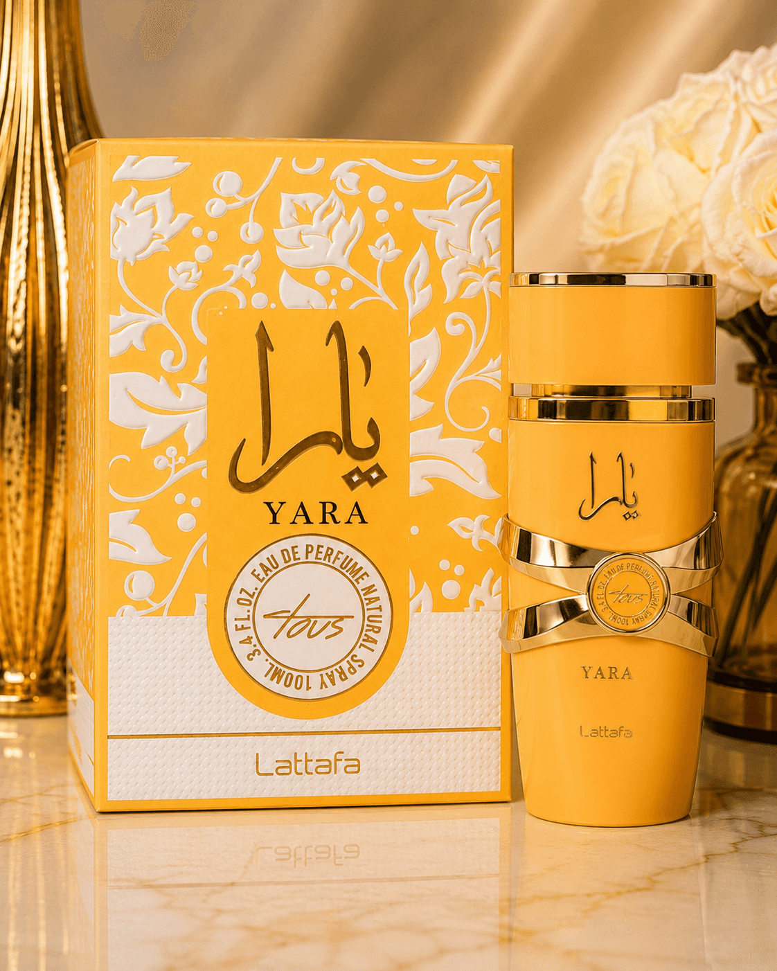 Yara Tous orange - Eau de parfum pour femme 100 ml - Lattafa - vue 2