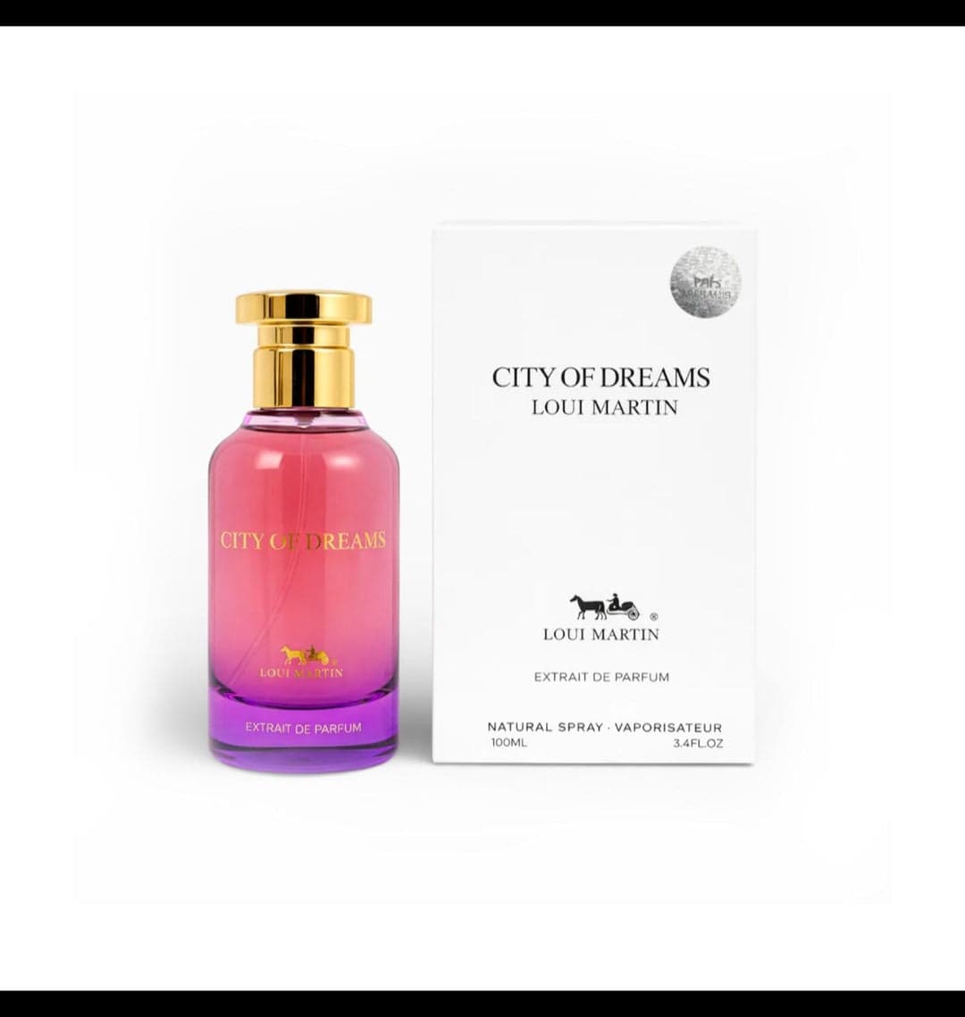 Extrait de parfum city of dreams de Loui martin, flacon en 100 ml, mixte – vue 2