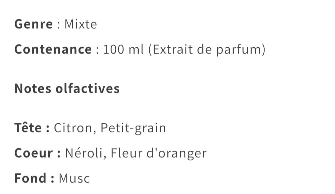 Extrait de parfum solar song de loui martin, 100 ml, mixte – vue 3